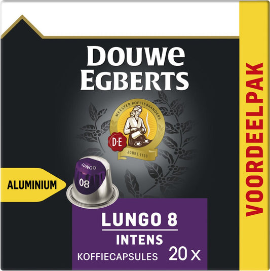 Douwe Egberts Lungo Intens - 20 koffiecups