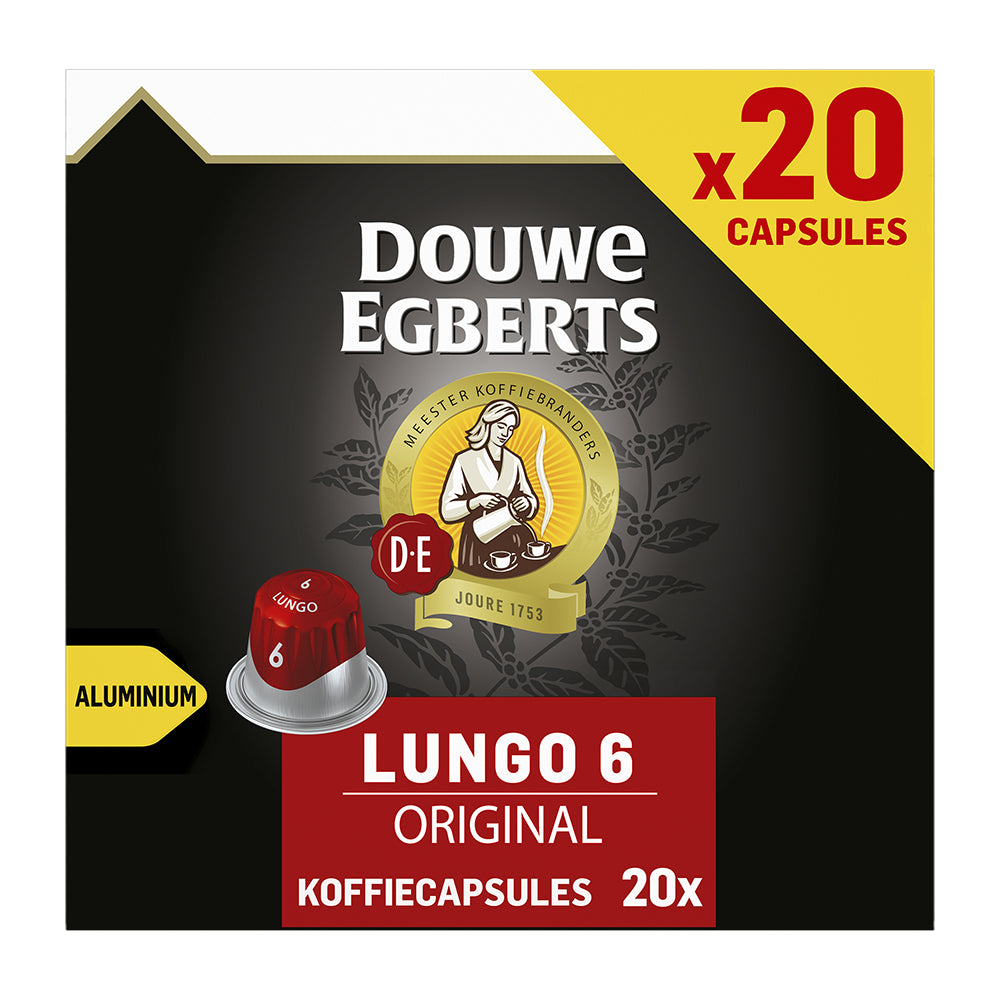 Douwe Egberts Lungo Original - 20 koffiecups